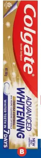 Foodland Colgate Whitening Toothpaste offer