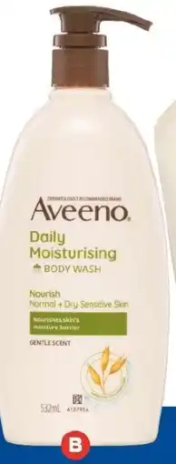 Foodland Aveeno Daily Moisturising Body Wash offer