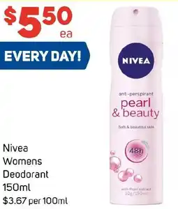 Foodland Nivea Womens Deodorant offer