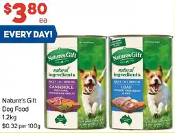 Foodland Nature's Gift Dog Food offer