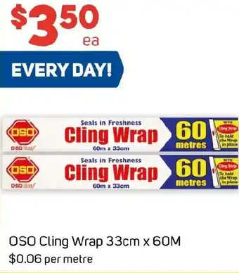 Foodland OSO Cling Wrap offer