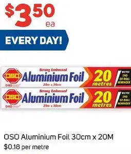 Foodland OSO Aluminium Foil offer