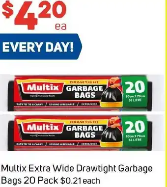 Foodland Multix Extra Wide Drawtight Garbage offer