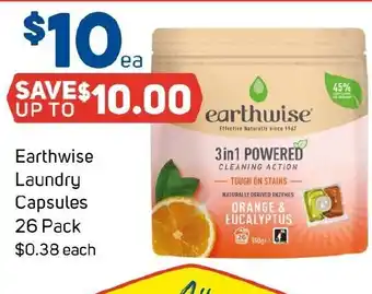 Foodland Earthwise Laundry Capsules offer