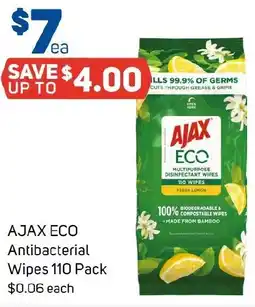 Foodland AJAX ECO Antibacterial Wipes offer