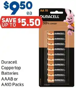 Foodland Duracell Coppertop Batteries offer