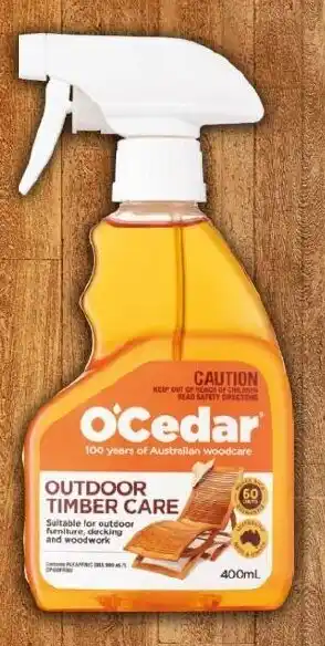 Foodland O'Cedar Outdoor Timber Care offer