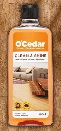 Foodland O'Cedar Clean & Shine Floor Polish offer