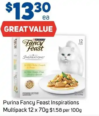 Foodland Purina Fancy Feast Inspirations Multipack offer