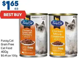 Foodland Fussy Cat Grain Free Cat Food offer