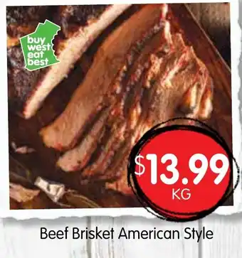 Spudshed Beef brisket american style offer