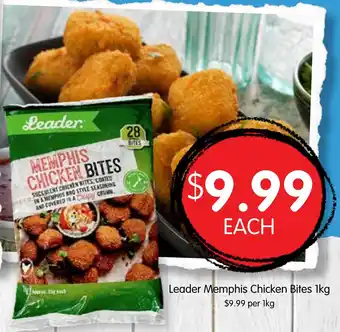 Spudshed Leader memphis chicken bites offer