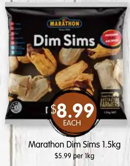 Spudshed Marathon Dim Sims offer
