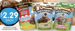 Spudshed Ben & jerry's ice cream selected varieties 427-465ml offer