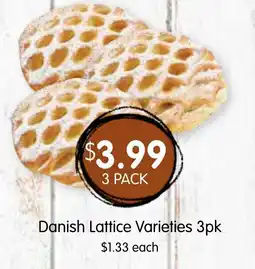 Spudshed Danish Lattice Varieties offer