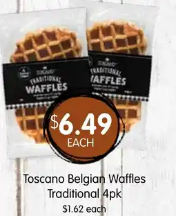 Spudshed Toscano Belgian Waffles Traditional offer