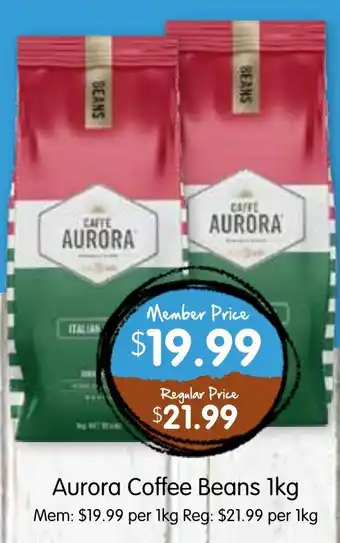 Spudshed Aurora Coffee Beans offer