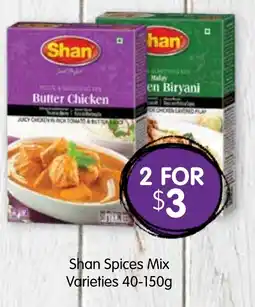 Spudshed Shan Spices Mix Varieties offer