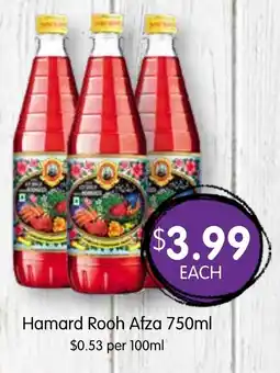 Spudshed Hamard Rooh Afza offer