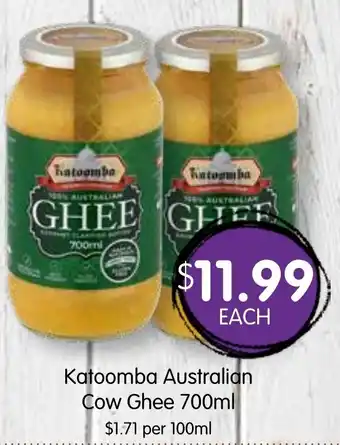 Spudshed Katoomba Australian Cow Ghee offer