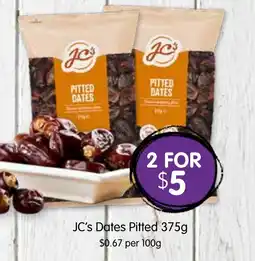 Spudshed JC's Dates Pitted offer