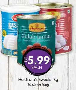 Spudshed Haldiram's Sweets offer