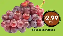 Spudshed Red Seedless Grapes offer