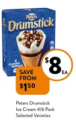 Foodworks Peters Drumstick Ice Cream offer