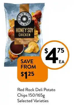 Foodworks Red Rock Deli Potato Chips offer