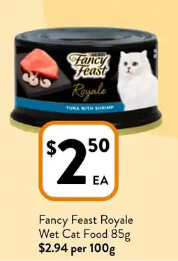 Foodworks Fancy Feast Royale Wet Cat Food offer