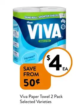 Foodworks Viva Paper Towel offer