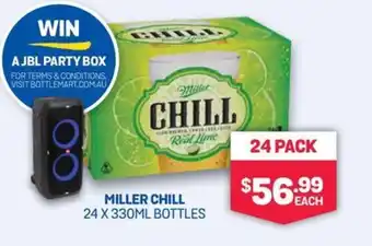 Bottlemart MILLER CHILL offer