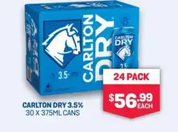 Bottlemart CARLTON DRY offer