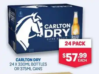 Bottlemart Carlton dry offer