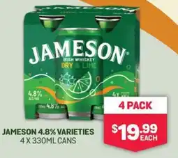 Bottlemart JAMESON offer