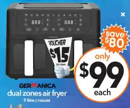 Cheap as Chips dual zones air fryer offer