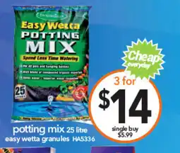 Cheap as Chips potting mix offer