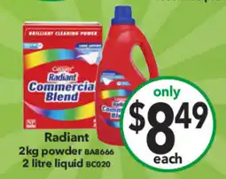 Cheap as Chips Radiant powder and liquid offer