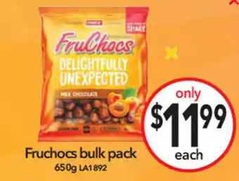 Cheap as Chips Fruchocs bulk offer