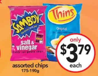 Cheap as Chips assorted chips offer