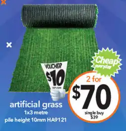 Cheap as Chips artificial grass offer