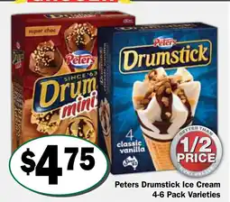 Friendly Grocer Peters Drumstick Ice Cream offer