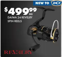 BCF Daiwa 24 revelry spin reels offer