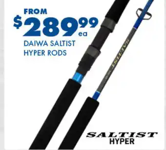 BCF Daiwa saltist hyper rods offer