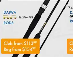 BCF Bg bluewater rods offer