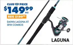 BCF Laguna xt spin combos offer