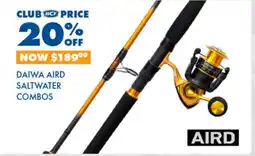 BCF Aird saltwater combos offer