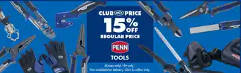 BCF Penn tools offer