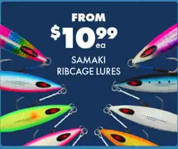 BCF Samaki ribcage lures offer