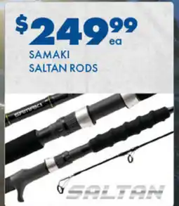 BCF Samaki saltan rods offer